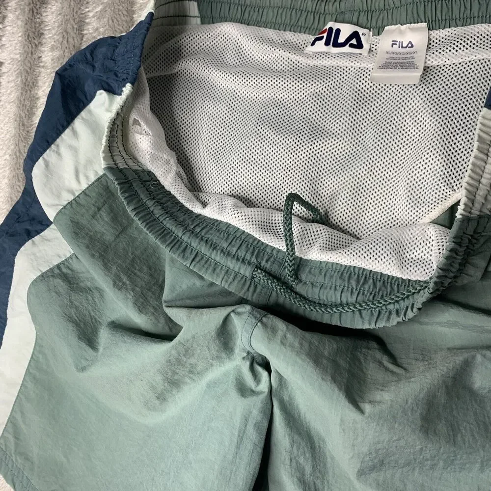 Fila Men's Swim‎ Trunks Size XL Green